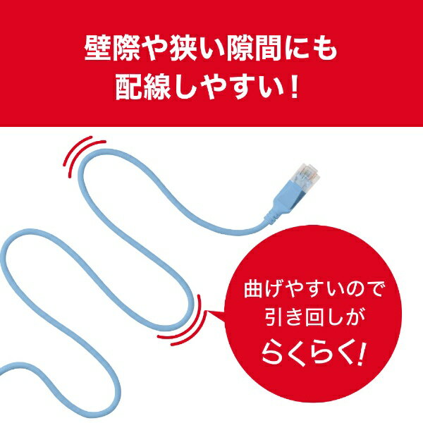 ORIGINAL BASIC�å��ꥸ�ʥ�١����å� LAN�����֥� �֥롼 OB-L6A1-0200SL-BL [2m /���ƥ��꡼6A /�����]