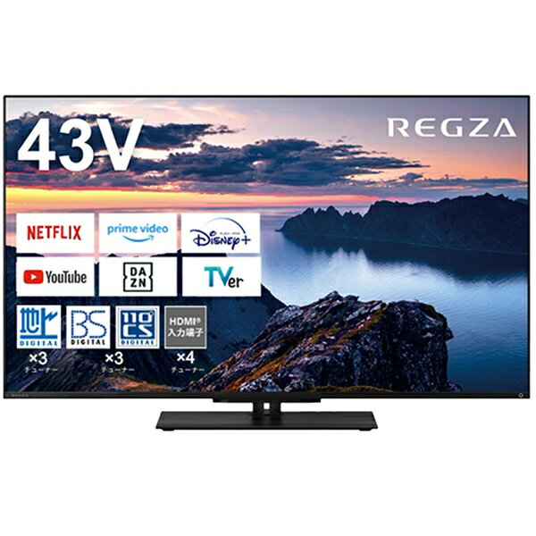 ̵Ĺݾڡּξץס TVSREGZAåƥ 쥰 վƥ REGZA(쥰) 43Z670N [43V /Bluetoothб /4Kб /BSCS 4K塼ʡ¢ /YouTubeб]