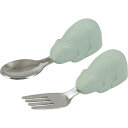 Tiny Twinkle|タイニートゥインクル ステンレス スプーン&フォーク Sage Bear
