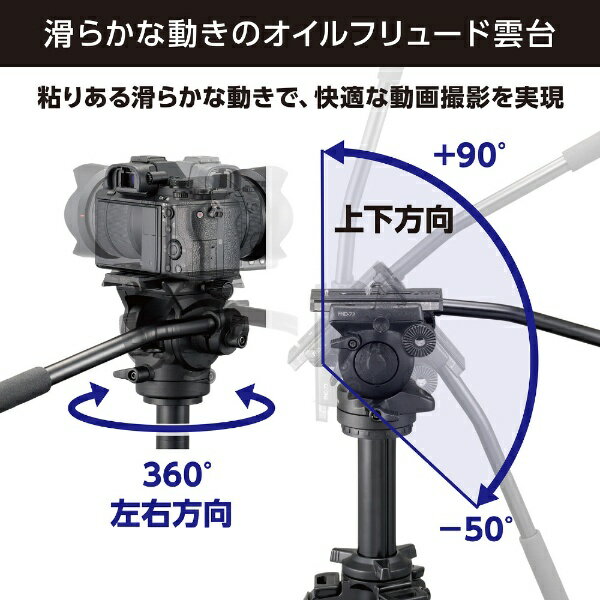 【エントリーで最大全額ポイント還元｜6/11まで】 Velbon｜ベルボン オイルフリュ...