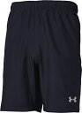 【返品交換不可】 アンダーアーマー|UNDER ARMOUR 男女兼用 UAチーム ウーブンショーツ Midnight Navy 1384778 [ユニセックス...