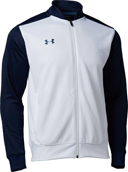 【返品交換不可】 アンダーアーマー｜UNDER ARMOUR 男女兼用 UAチーム ウォームアップ ジャケット Midnight Navy×White×Black 1314108 [ユニセックス /SMサイズ]