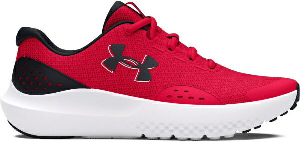 アンダーアーマー｜UNDER ARMOUR キッズ ランニングシューズ UAサージ4 Surge 4 Red Black Black 3027103 [23.0cm /幅:D]