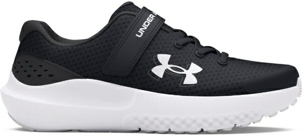 アンダーアーマー｜UNDER ARMOUR キッズ ランニングシューズ UAサージ4 AC Black×Anthracite×White 3027104 [22.0cm /幅:D]