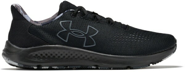 アンダーアーマー｜UNDER ARMOUR ランニングシューズ UAチャージド パスート3 ビッグロゴ カモ Black×Black×Pitch Gray 3027156 [メンズ /26.5cm /幅:D]