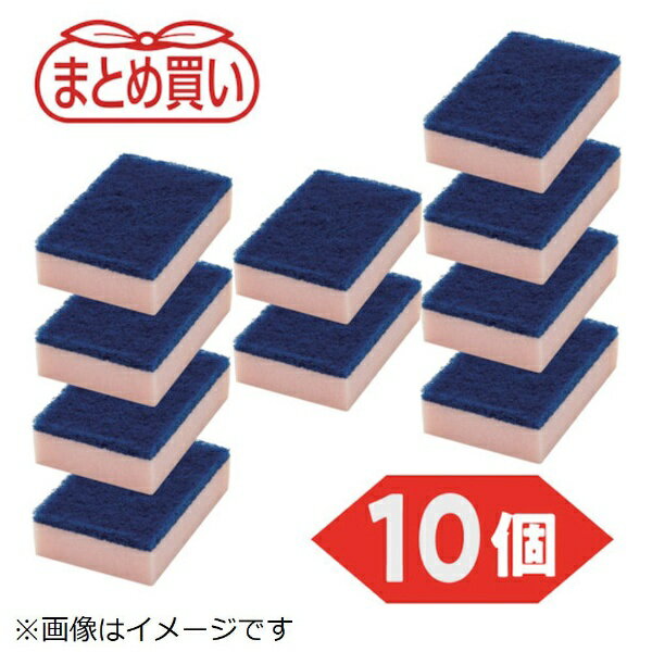 トラスコ中山｜TRUSCO NAKAYAMA マトメガイ ハードスポンジ 10コイリ ピンク