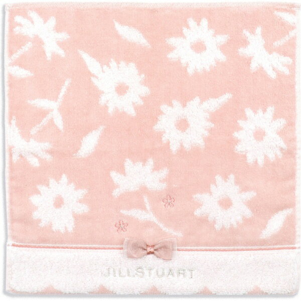 ポールスチュアート タオル美術館 JILLSTUART（ジルスチュアート）ノースポール タオルハンカチ（約25×25cm） ピンク