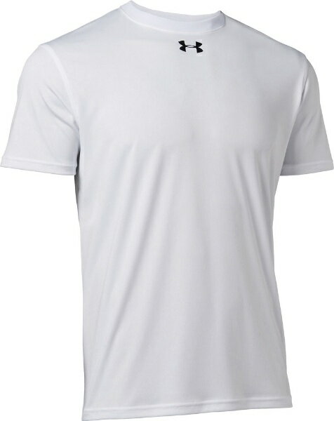 【返品交換不可】 アンダーアーマー｜UNDER ARMOUR 男女兼用 UAチーム ショートスリーブ シャツ White×Black 1375588 [ユニセックス /XXLサイズ]