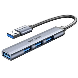 VENTION｜ベンション CK-9996 USB-Aハブ グレー [バスパワー /4ポート /USB3.0対応]