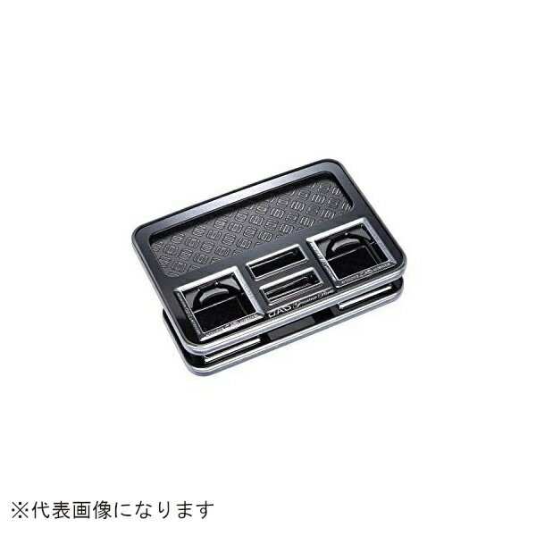 GARSON｜ギャルソン セカンドテーブル　スクエア　レザーBK　200ハイエース　クロコ DU422-14