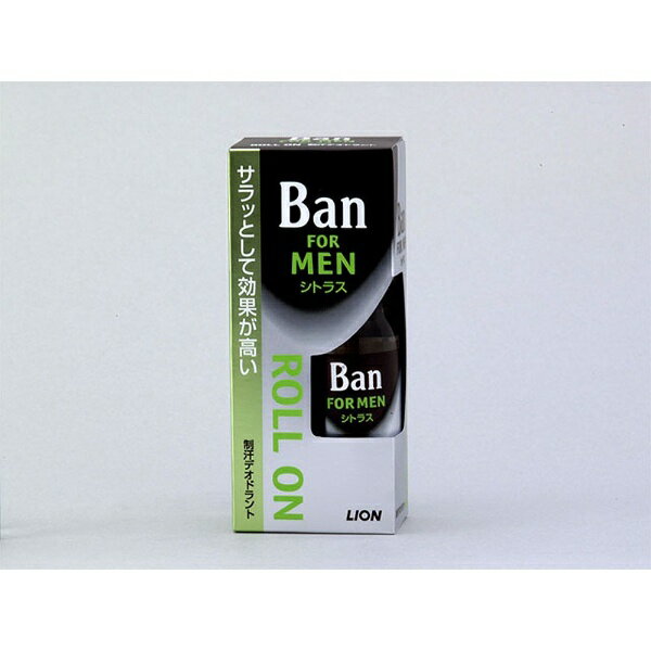 LION｜ライオン Ban(バン) 男性用 ロールオン(30ml)〔デオドラント〕【rb_pcp】