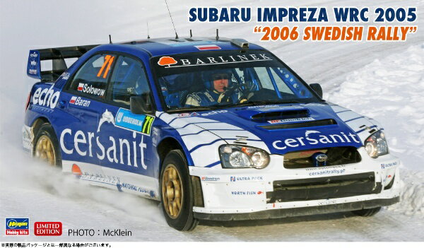 長谷川製作所｜Hasegawa 1/24 スバルインプレッサWRC 2005 “2006 スウェディッシュラリー” 【代金引換配送不可】