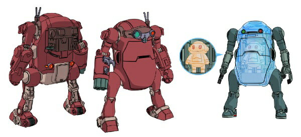 長谷川製作所｜Hasegawa 1/35 メカトロウィーゴボトムズコラボシリーズVol.2“ぶるーてぃっしゅどっぐ＆ぢぢりうむかぷせる” 【代金引換配送不可】