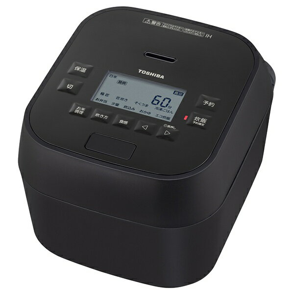 東芝｜TOSHIBA 炊飯ジャー 炎匠炊き グランブラック RC-10HGW(K) [5.5合 /圧力IH]