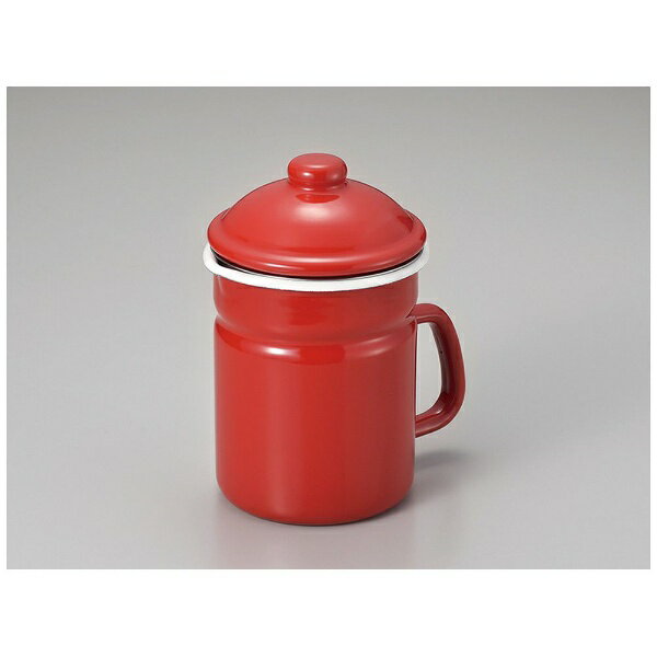 タマハシ｜Tamahasi 漉しアミ付オイルポット1.0L レッド PCL05R