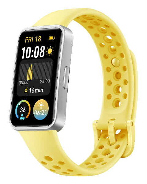 HUAWEI|ファーウェイ スマートウォッチ HUAWEI Band9/Lemon Yellow イエロー