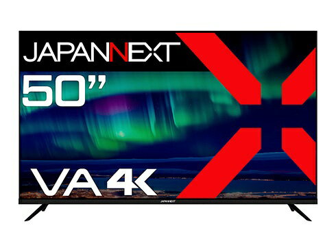 【エントリーで最大2万ポイント当たる｜2/25まで】 JAPANNEXT｜ジャパンネクスト PCモニター VA/2年保証 JN-V500UHDR-U [50型 /4K(3840×2160） /ワイド /60Hz]