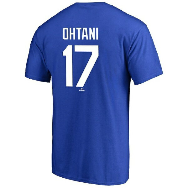 ファナティクス｜Fanatics 男女兼用 MLB ドジャース 大谷翔平選手 Tシャツ ネーム＆ナンバー＃17 OHTANI ブルー ML24AS02BU [ユニセックス /XLサイズ]【お一人様1点限り】