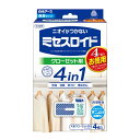 白元アース|Hakugen Earth ミセスロイド クローゼット お得用4個 1年防虫