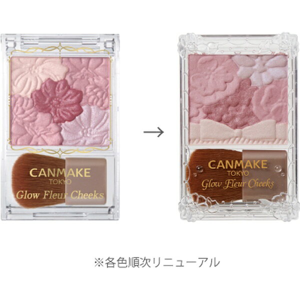 キャンメイク グロウフルールチークス 17 いちごミルクフルール