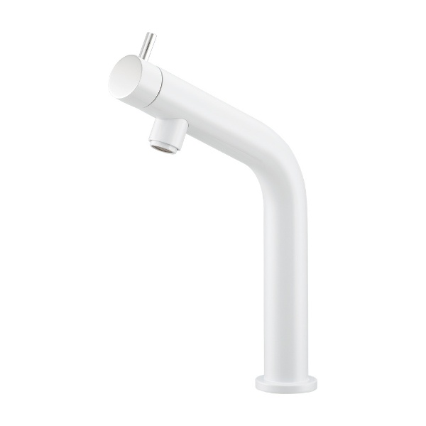 カクダイ｜KAKUDAI 立水栓 ホワイト 721-264-W [ワンホール]