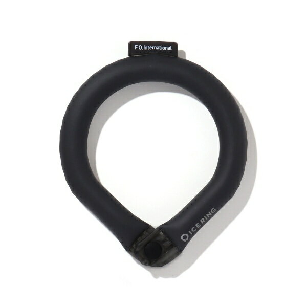エフオーインターナショナル｜F.O.INTERNATIONAL ICE RING 無地ボタン付き(S) A3Y4373BKZZS ブラック(..