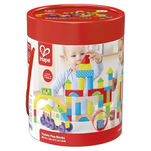 HAPE｜ハペ Hape E8866 遊び方いっぱいカラフルつみきのサムネイル