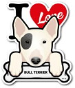 [lXebJ[ DOG STICKER BULL TERRIER PET-026