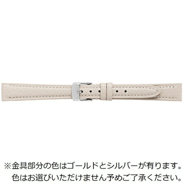 バンビ|BAMBI 時計バンド 本革 アドリアレザー かん幅12mm 本体幅10mm ベージュ BCA065FI