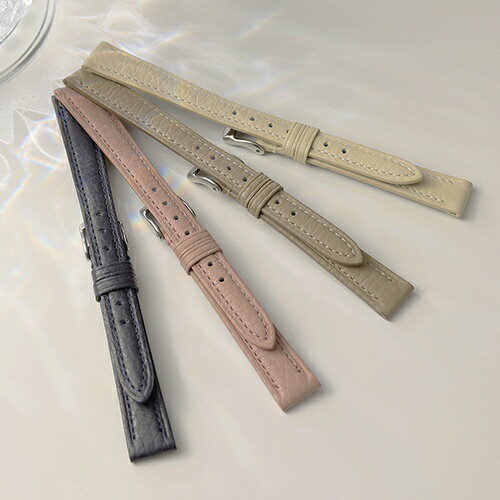 バンビ｜BAMBI 時計バンド 本革 アドリアレザー かん幅14mm 本体幅12mm グレージュ BCA065GL