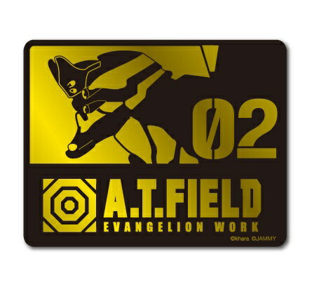 Stickers - ゼネラルステッカー｜GENERAL STICKER Worksonステッカー　Mサイズ A.T.FIELD 金 弐号機 ATF-017G