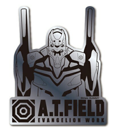 ゼネラルステッカー｜GENERAL STICKER Worksonステッカー Mサイズ A.T.FIELD 銀 弐号機 ATF-025S