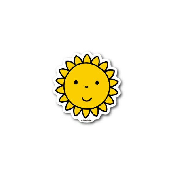 ゼネラルステッカー｜GENERAL STICKER ダイカットビニールステッカー Dick Bruna 太陽 MIF-030
