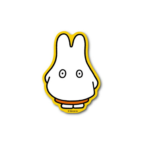 ゼネラルステッカー｜GENERAL STICKER ダイカットビニールステッカー Dick Bruna おばけ MIF-050