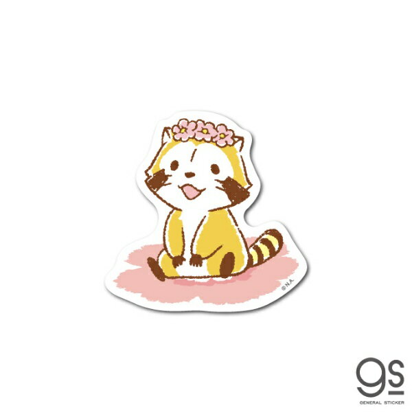 ゼネラルステッカー｜GENERAL STICKER ダイカットミニステッカー ラスカル 花冠 RAS-008