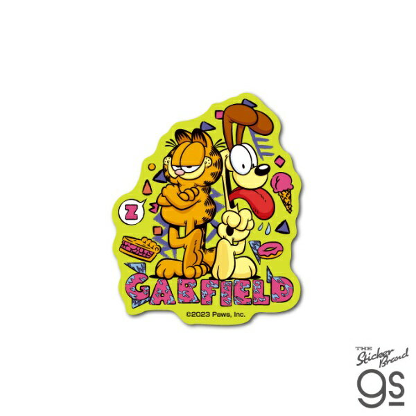 ゼネラルステッカー｜GENERAL STICKER ダイカットミニステッカー GARFIELD ガーフィールド＆オーディ GF-044