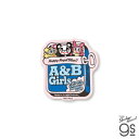 ゼネラルステッカー|GENERAL STICKER ダイカットミニステッカー エンジェルブルー A&B Girls NAR-009(2)