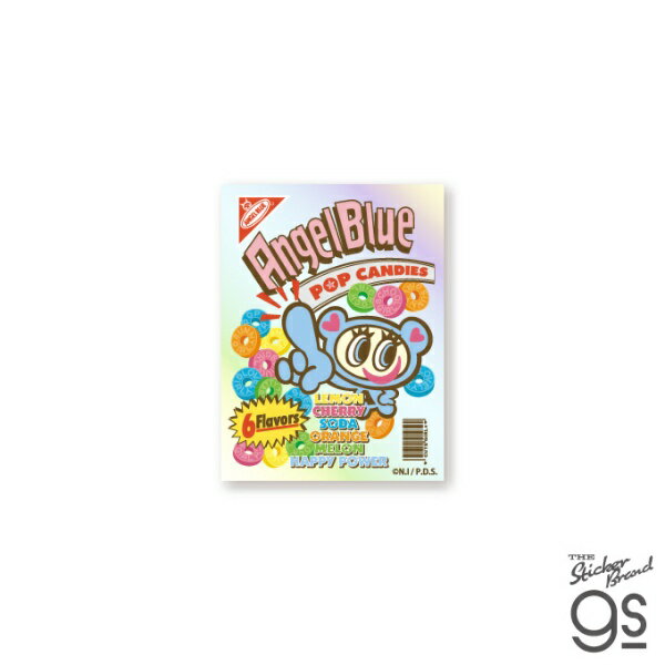 ���ͥ�륹�ƥå�����GENERAL STICKER �ۥ�����ॹ�ƥå��������󥸥���֥롼 POP CANDIES NAR-018