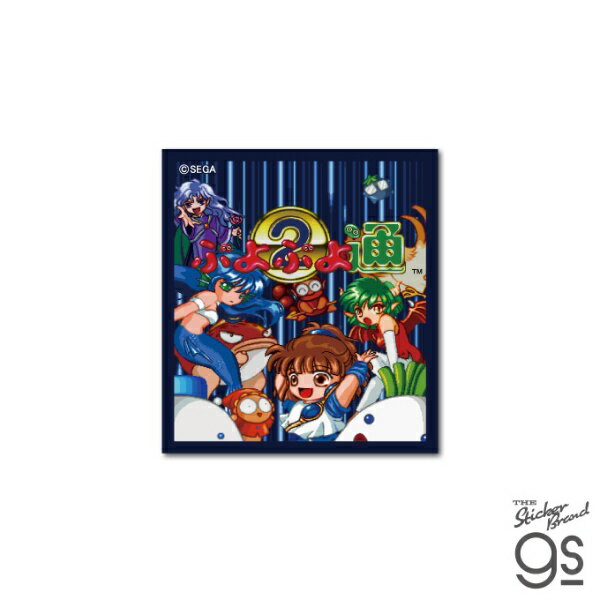 ゼネラルステッカー｜GENERAL STICKER ダイカットミニステッカー ぷよぷよ ドット 集合 PUYO-031