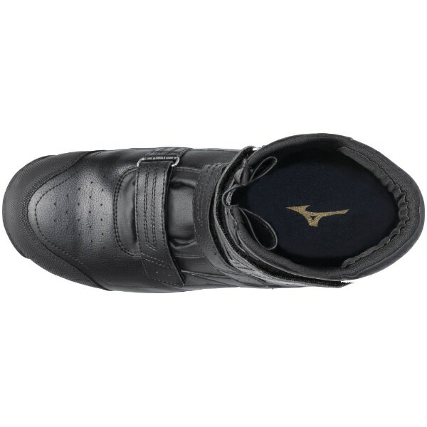 【エントリーで最大2万ポイント当たる｜4/23まで】 mizuno｜ミズノ 男女兼用 ワーキングシューズ オールマイティ ALMIGHTY BS 29 H ベルト ハイカット ブラック F1GA2102 [ユニセックス /23.0cm /幅:3E]