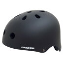 【エントリーで最大全額ポイント還元|8/22迄】 CAPTAIN STAG|キャプテンスタッグ 自転車用ヘルメット Celf セルフ(XLサイズ:頭囲60~64cm未満) マットブラック Y-6515【返品不可】