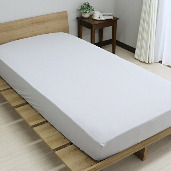 楽天ビック(ビックカメラ×楽天)の大宗｜DAISOU 【シーツ】のびのびフィットシーツ 約85x180x38cm グレー 962069/GY [シングルロングサイズ]｜アングル2