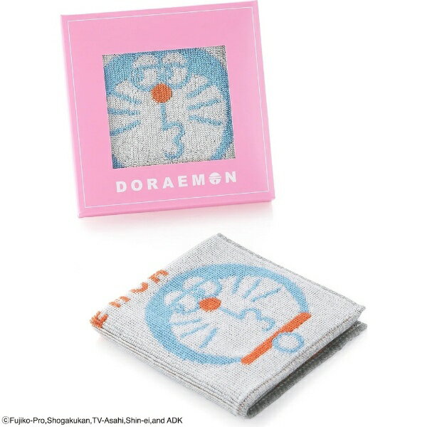 タオル美術館｜Towel Art Museum MiRAi ドラえもん フェイス タオルハンカチ（約25×25cm） 1枚 ブルー
