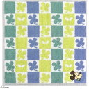 タオル美術館 Disney カラフルレトロ タオルハンカチ(約25×25cm) ミッキーマウス(グリーン)
