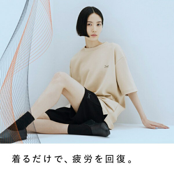 MTG｜エムティージー SIXPAD Recovery Wear Oversized T-Shirt L シックスパッド ...