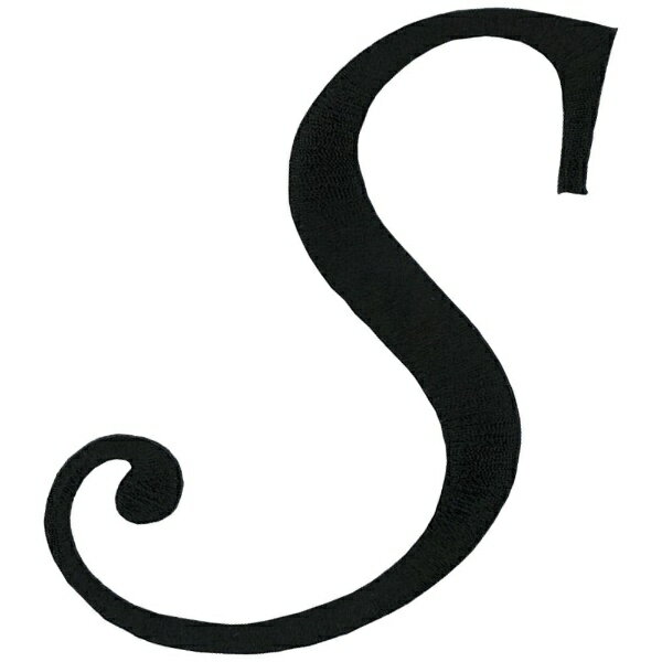 ■自分のイニシャルが入るだけで特別感が生まれる、そんなイニシャルモチーフシリーズ。■シンプルで大きい、エレガントな刺しゅうワッペン。■バッグやポーチなどのアクセントとして相性抜群です。（アイロン接着タイプ　1枚入り）