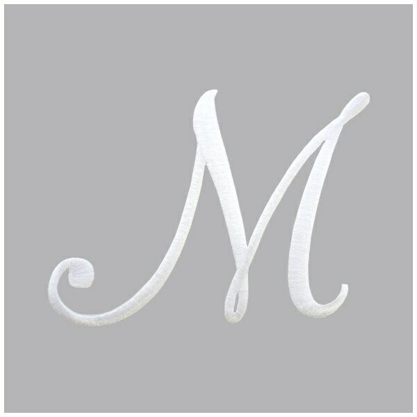 清原｜KIYOHARA イニシャルモチーフワッペン 白 M IMW