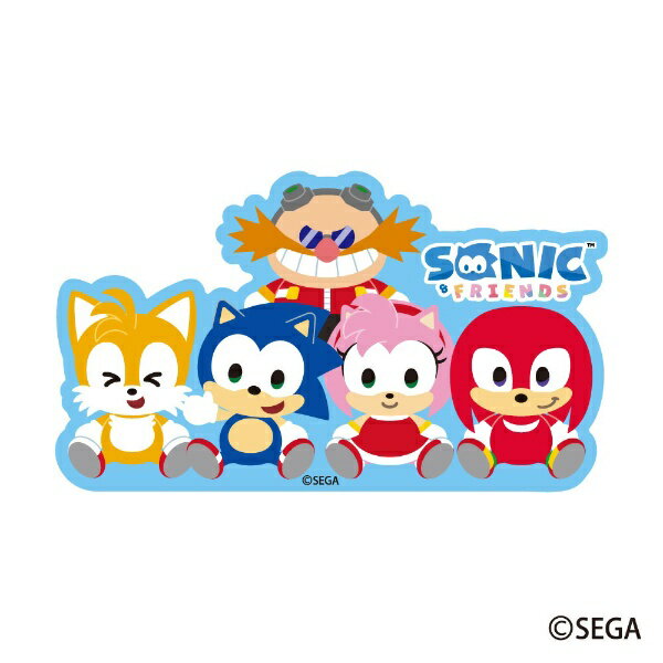 セガフェイブ｜SEGA Fave SONIC&FRIENDS オリジナルステッカー6 SONIC＆FRIENDS集合