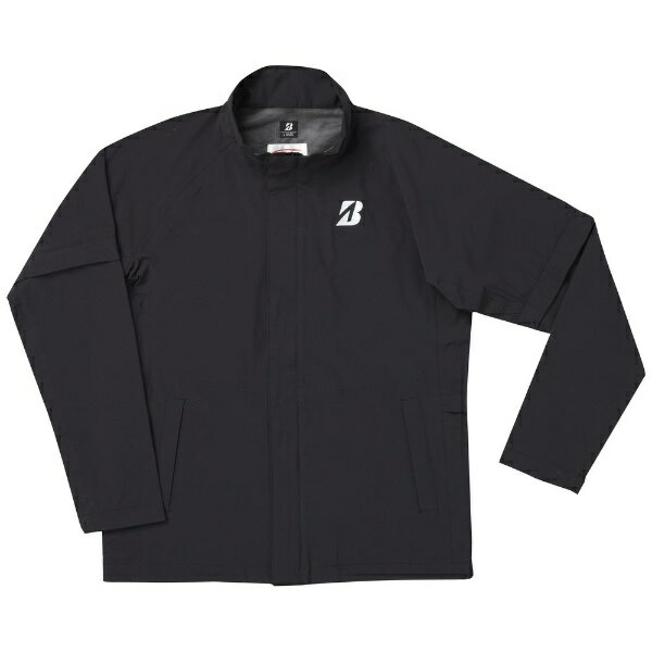 【エントリー2倍｜対象ユーザー限定 2/10まで】 ブリヂストン｜BRIDGESTONE メンズ レインウェア 水神 レインブルゾン ブラック 84G01 [メンズ /Lサイズ]【返品交換不可】