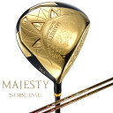 マルマン|maruman ドライバー MAJESTY SUBLIME DRIVER GOLD [11.5° /MJ SUBLIME LV930 シャフト /R ...
